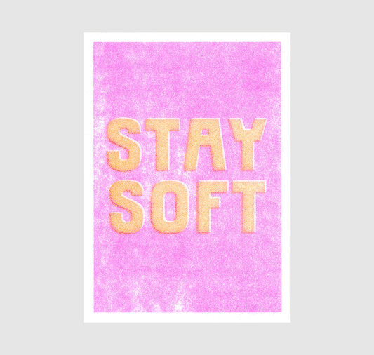 Studio Bitzi - Card "Stay Soft"