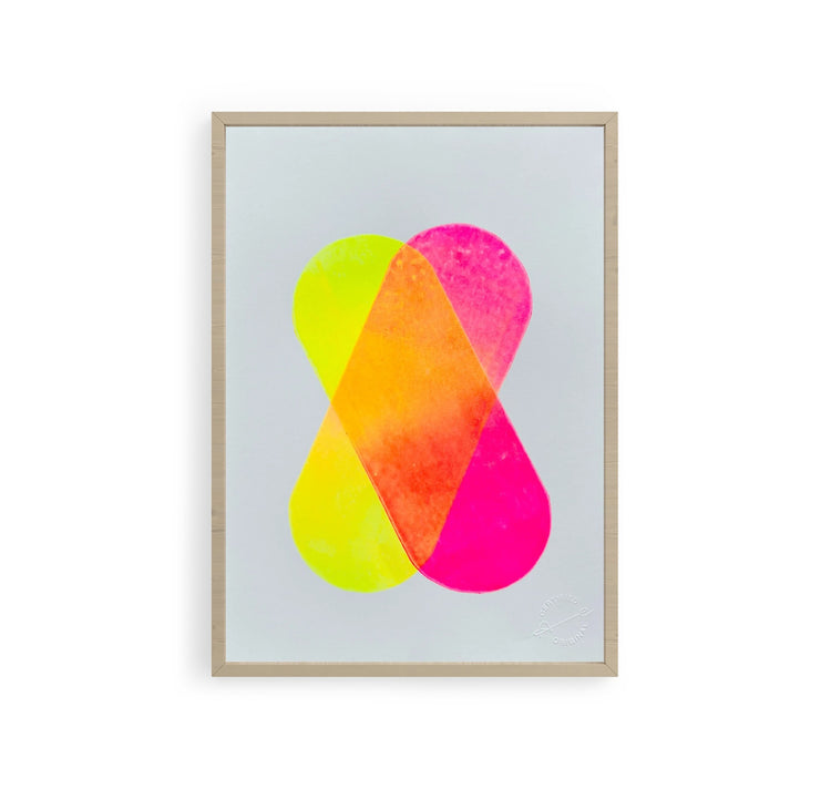 Anne Treichel - Poster "Sporty Spice" (giallo)