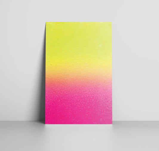 Anne Treichel - Plakat "Gradient" (pink)