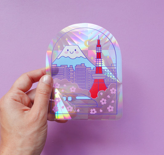 Laura LOW - Sticker "Suncatcher Tokyo"