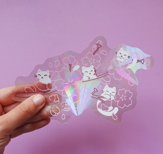 Laura LOW - Sticker "Suncatcher Sakura"
