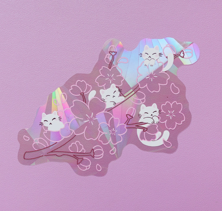 Laura LOW - Sticker "Suncatcher Sakura"