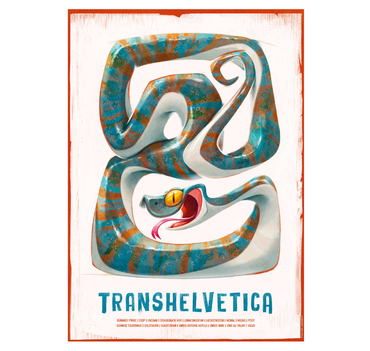 Transhelvetica - Plakat "Schlange"