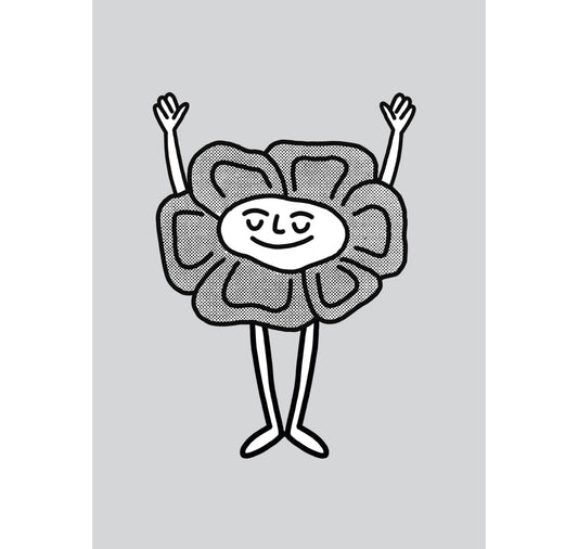 Talinolou - Biglietto di auguri "Fiore"