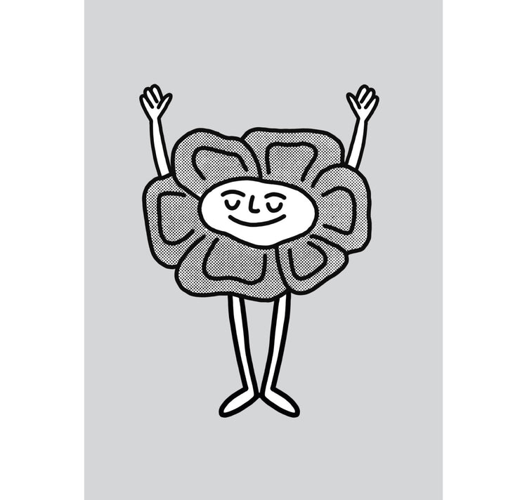 Talinolou - Biglietto di auguri "Fiore"