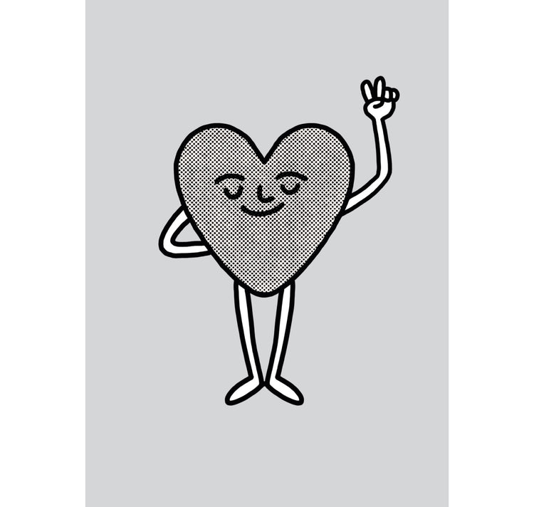 Talinolou - Biglietto d'auguri "Cuore"