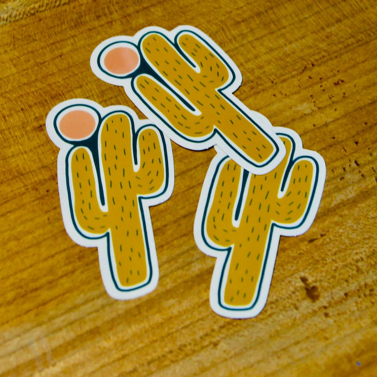 Tania Bisaz - Stickerset "Cactus" (3Stk.)