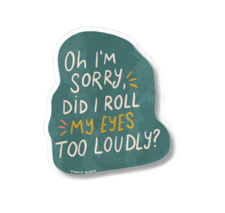 Tania Bisaz - Stickerset "Eye Roll" (3 Stk.)