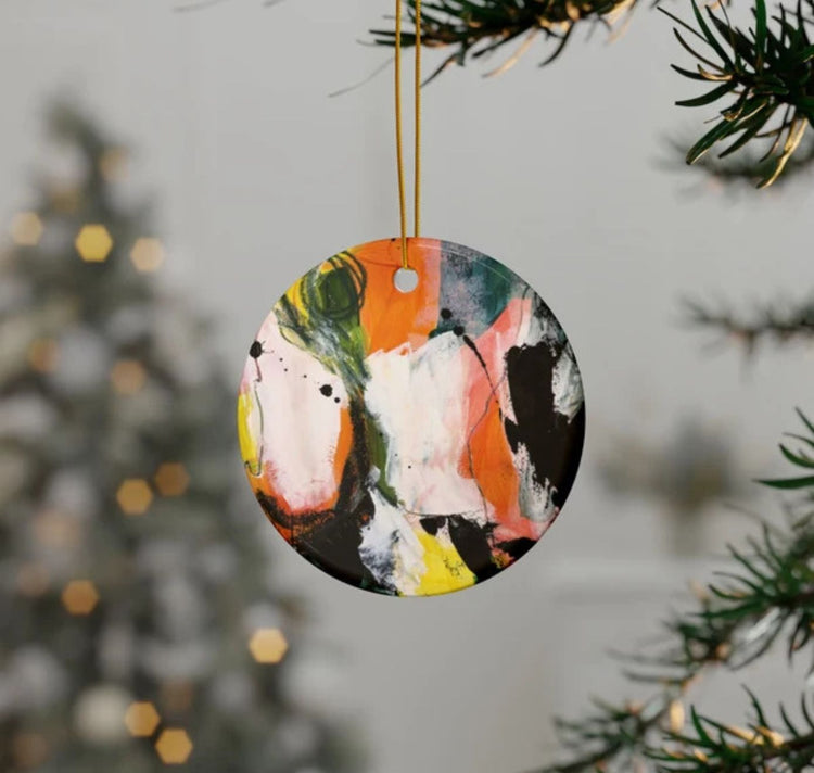 Tania Bisaz - Keramik-Weihnachtsanhänger
