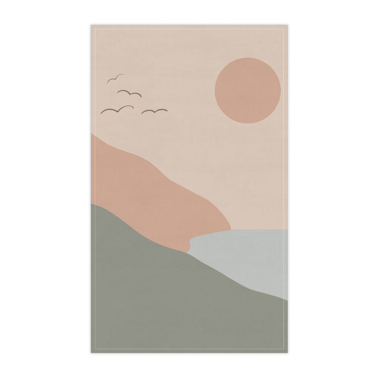Tania Bisaz - Geschirrtuch "The Birds & The Sea"