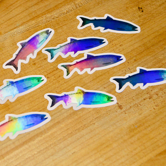 Tania Bisaz - Stickerset "Shiny Trout" (3 Stk.)