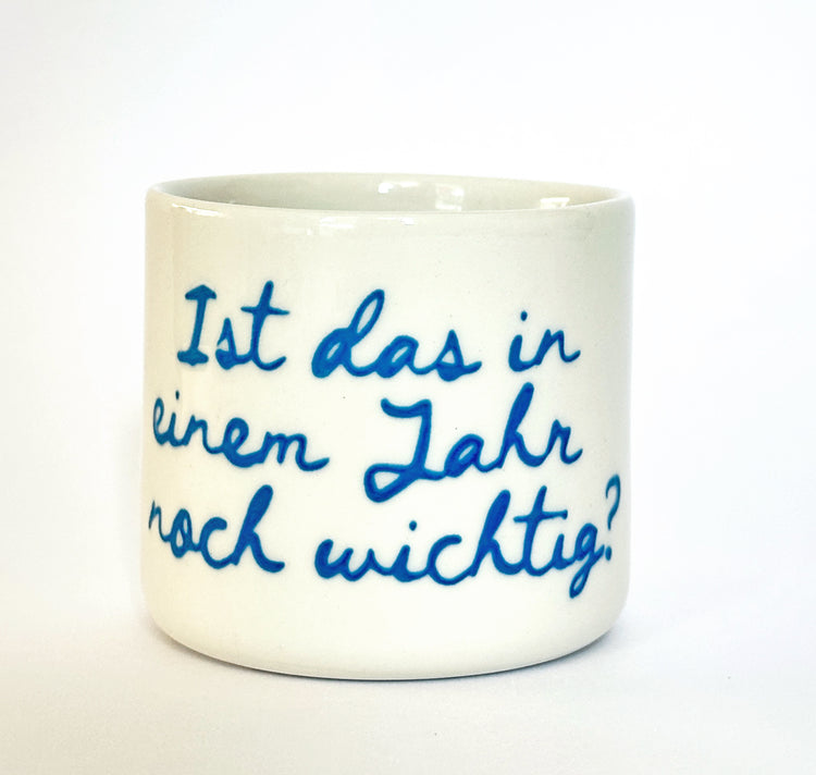 Sisterhoodprints - Tasse "ist das wichtig" (1 Stück)