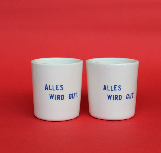 Sisterhoodprints - Tasse "ALLES WIRD GUT" (1 Stück)