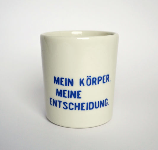 Sisterhoodprints - Mug « mon corps » (1 pièce)