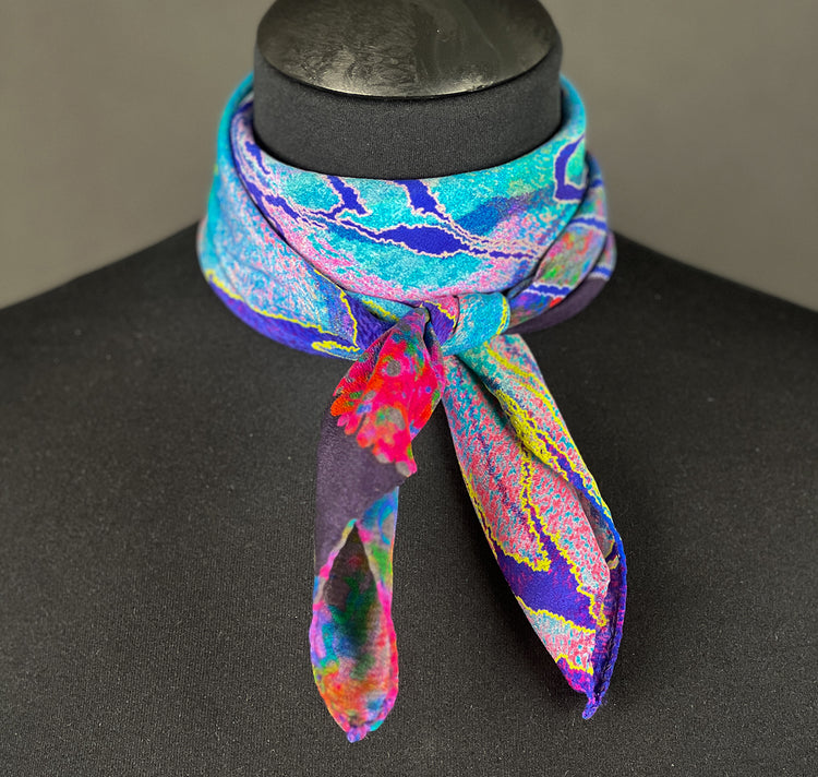 Textilosaurus - Foulard "Gletscher"