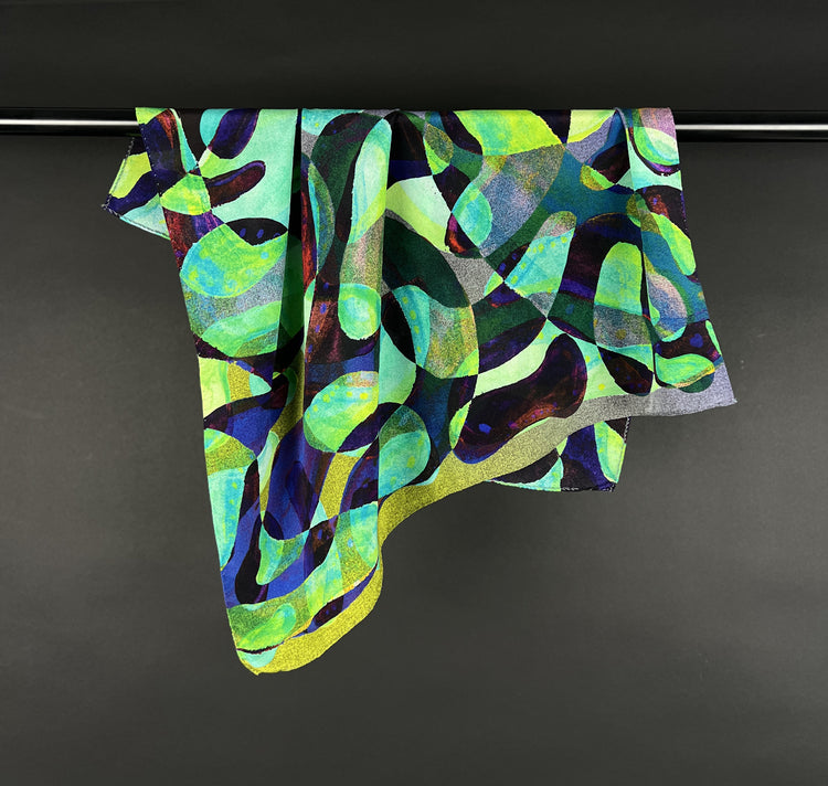 Textilosaurus - Foulard "Kaleidoskop"