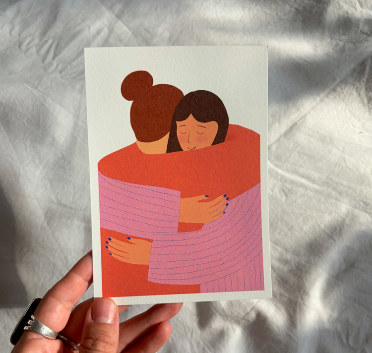 Lena Studer - Postkarte "Umarmung"