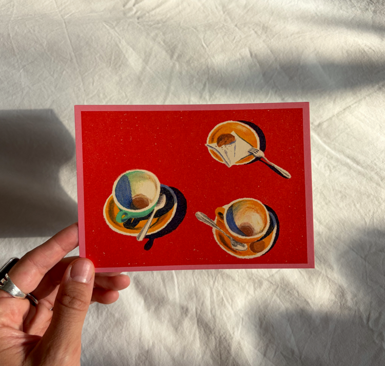 Lena Studer - Postkarte "Tassen"
