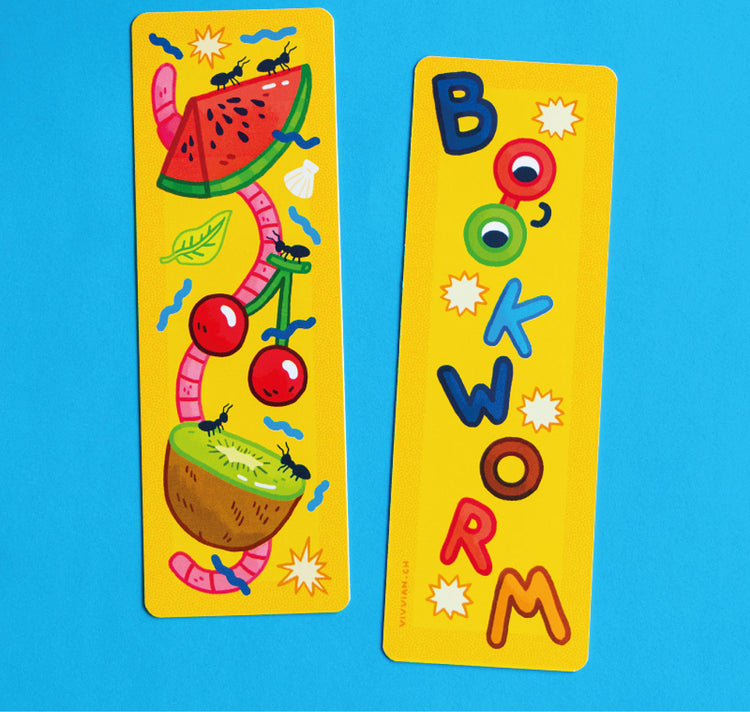 Vivvian - Buchzeichen "Bookworm"