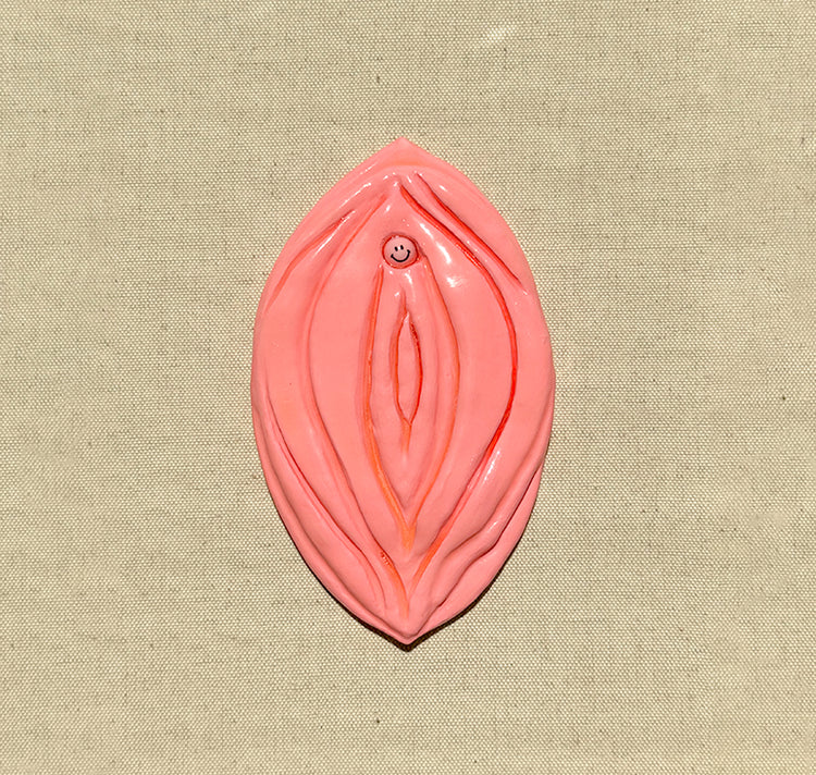 Becky M - Wandobjekt "Vulva" (rosa)