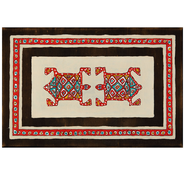 Walter Kolb - Karte "Schildkröten"