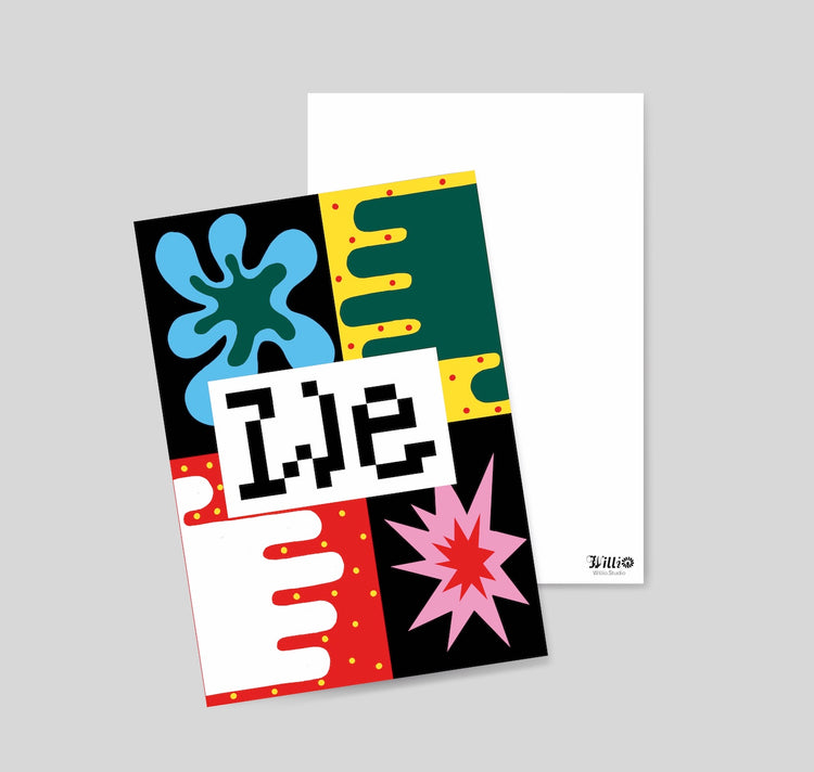 Willio Studio - Karte "We"