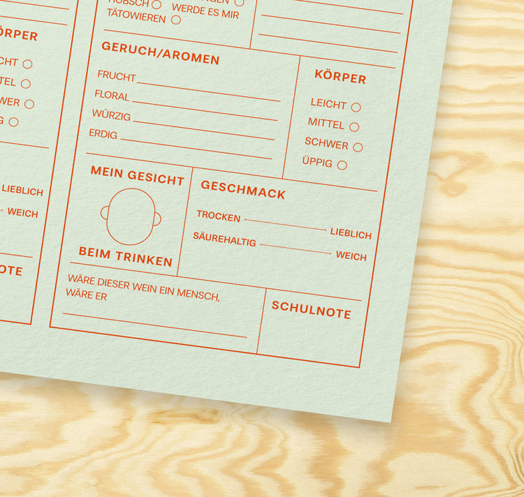 Studio Ciao - Weinprobe Block