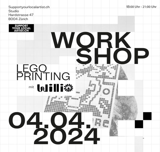 Willio Studio -  Workshop "LEGO PRINTING"