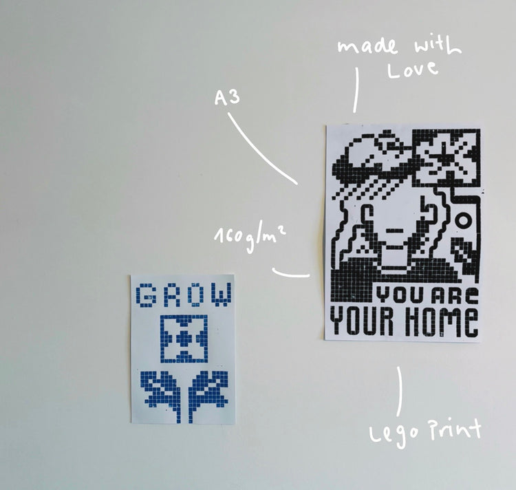 Willio Studio - Lego Print "Home"