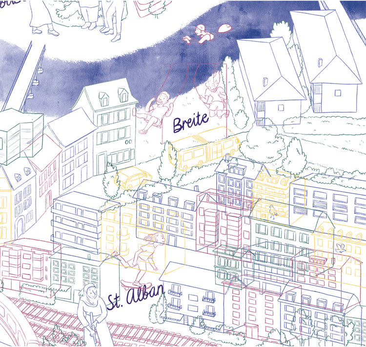 Leonie Rösler - Manifesto "Wimmelbild Basilea"