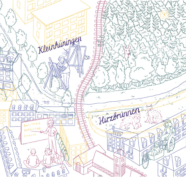 Leonie Rösler - Manifesto "Wimmelbild Basilea"