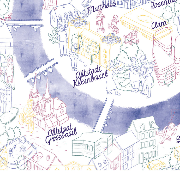 Leonie Rösler - Manifesto "Wimmelbild Basilea"