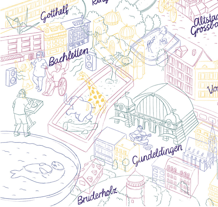 Leonie Rösler - Manifesto "Wimmelbild Basilea"