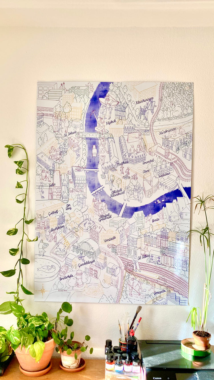 Leonie Rösler - Manifesto "Wimmelbild Basilea"