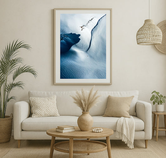 worldofdave x Hotel Goldener Stern – Plakat "Lines"