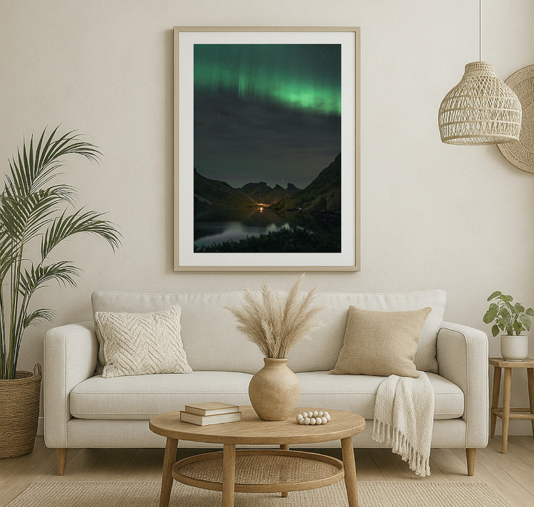 worldofdave x Hotel Goldener Stern – Plakat "Lofoten"