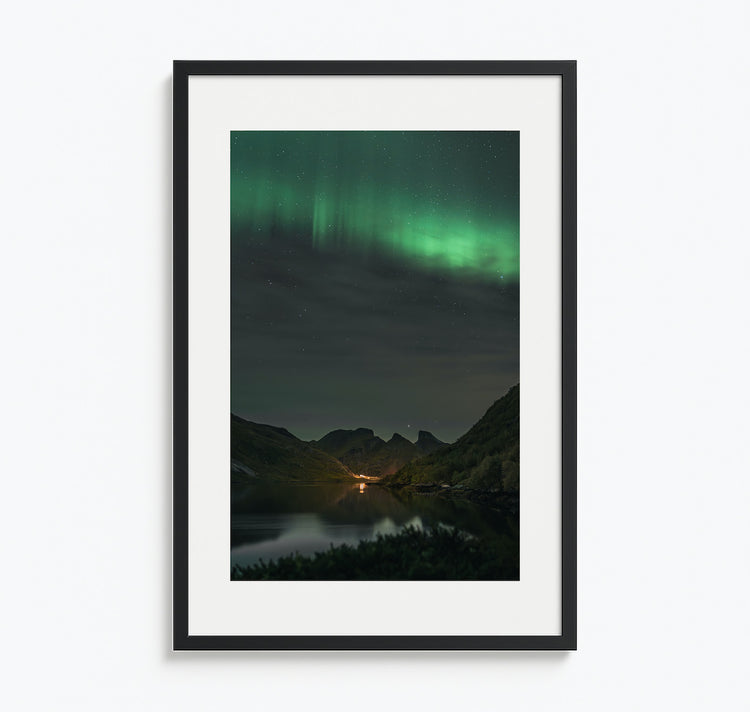 worldofdave x Hotel Goldener Stern – Plakat "Lofoten"