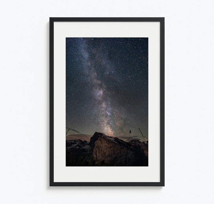 worldofdave x Hotel Goldener Stern – Plakat "Nightsky Over Titlis"