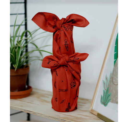 YOMA design factory - Geschenktuch "Furoshiki / Illu"