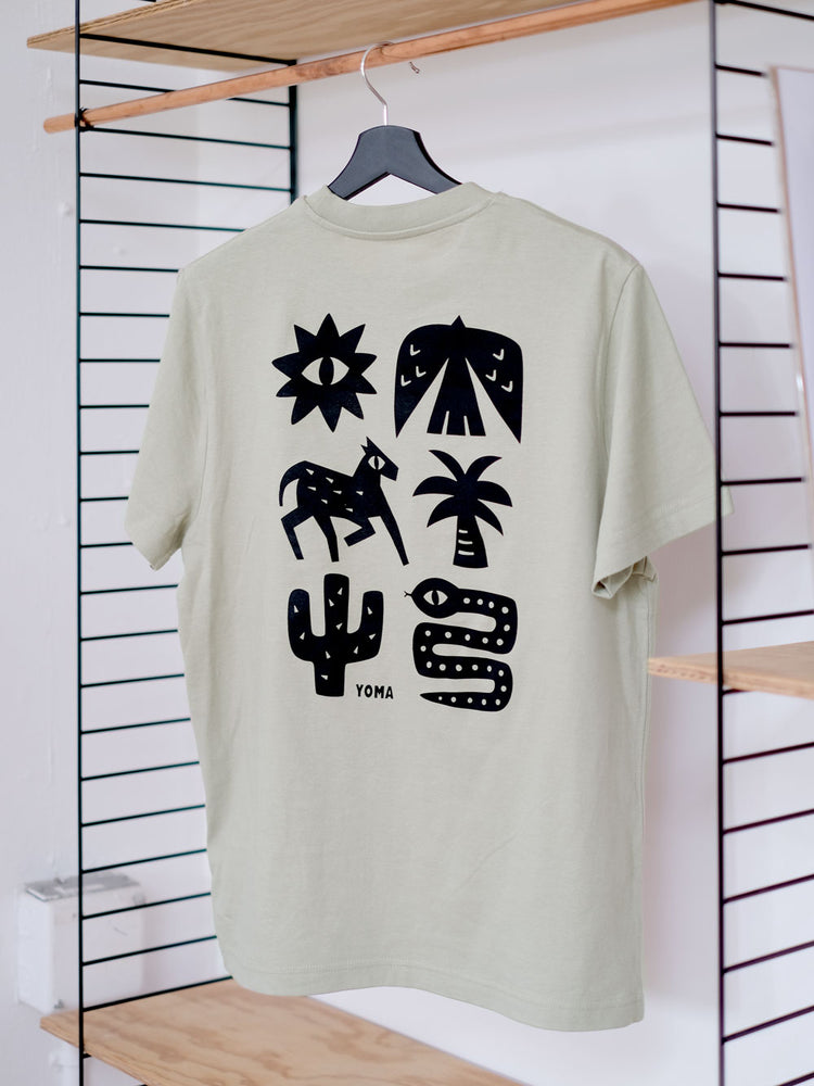 YOMA design factory - T-Shirt "Canyon" (Stone)