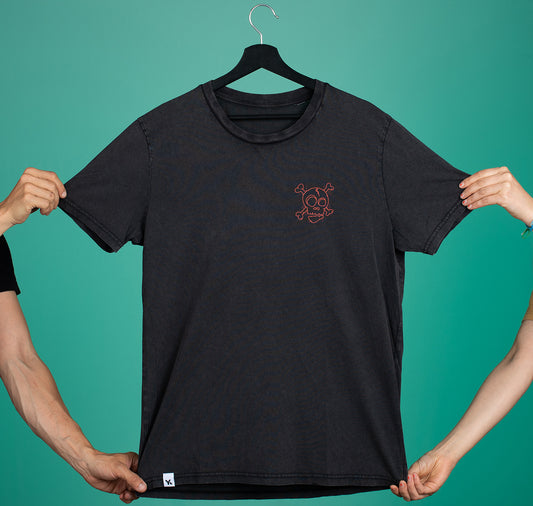 Yeti Kollektiv - T-Shirt "LITTLE MISS FATE" (dyed black)