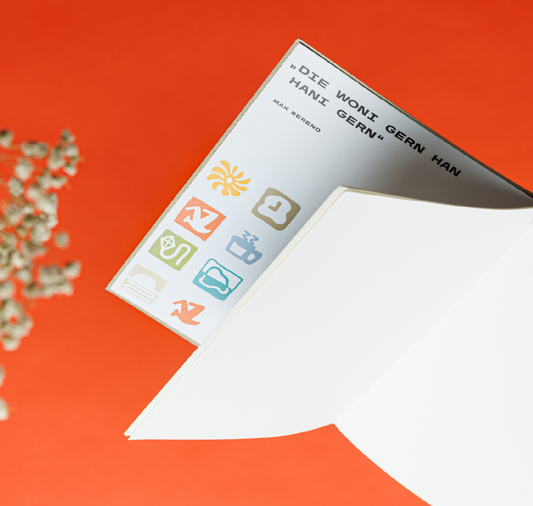 Max Berend – Poesiealbum mit Stickersheet