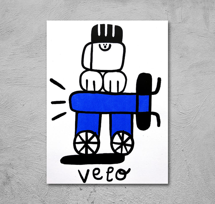 aleli - Karte "Velo"