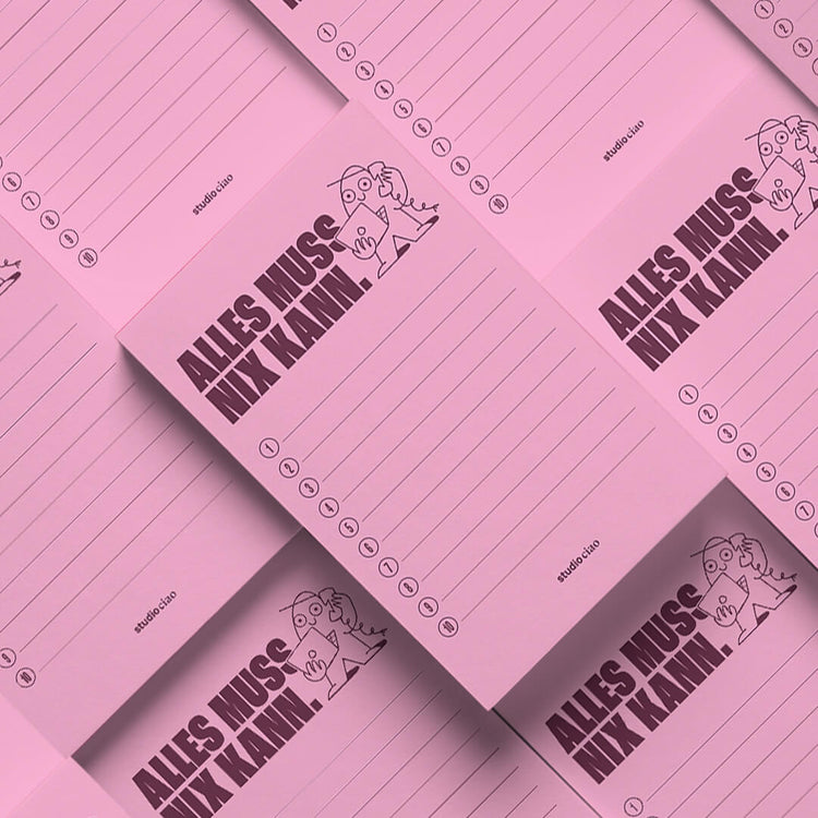 Studio Ciao - Block "Alles muss, nix kann"