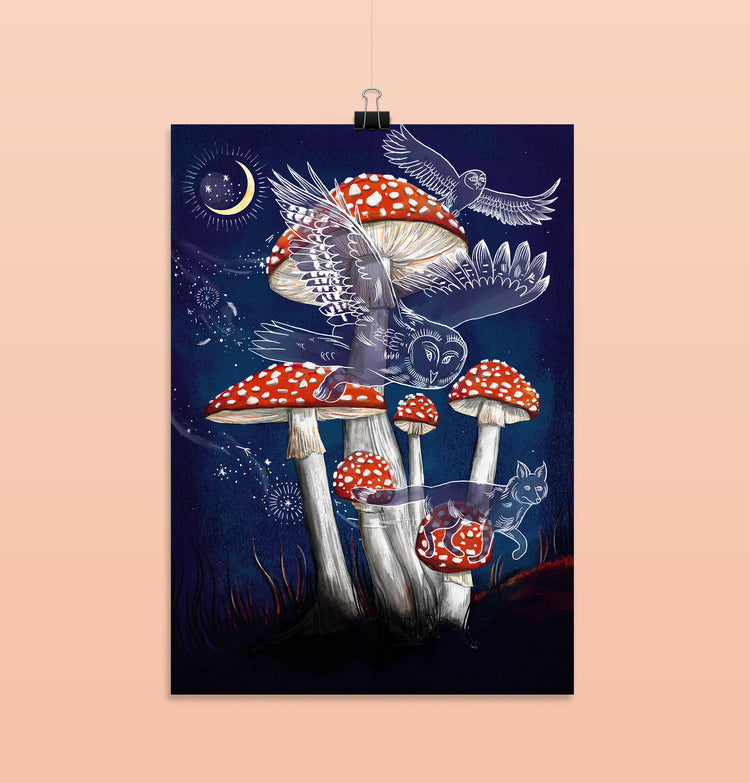 Celine Geser - Poster "Luna di tigre"