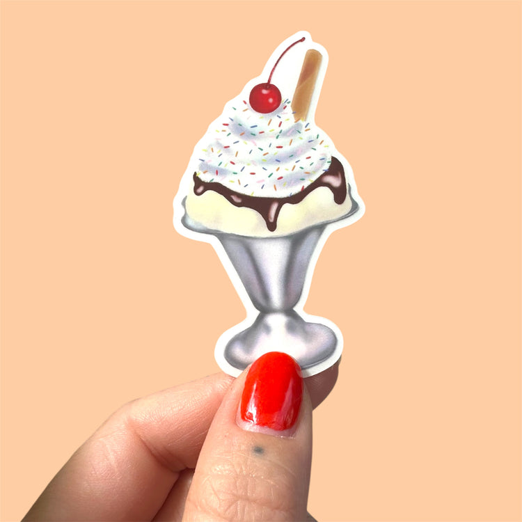 arion illustriert - Sticker "Dessert Coupe" (3 Stück)