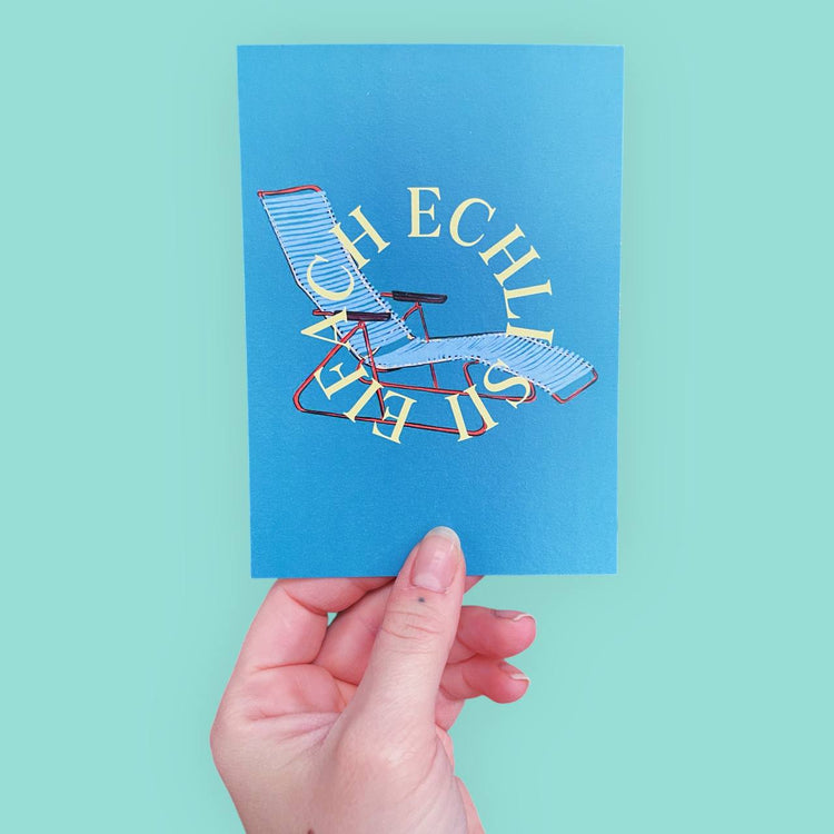 arion illustriert - Postkartenset "Stuhlserie 02"