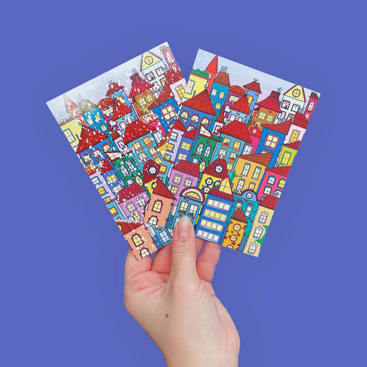 arion illustrated - Set di carte "Città"