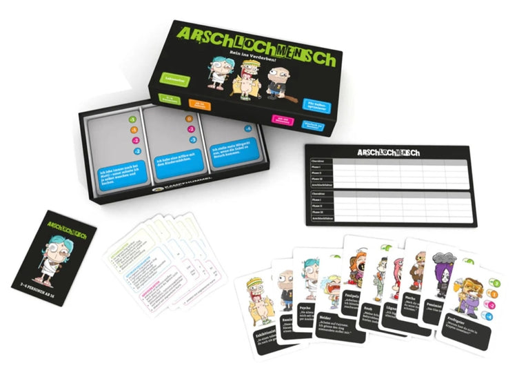 BRAINFART - Gioco di carte "Asshole Man"