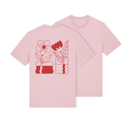 atelier gianna - T-Shirt "Blumis" (rosa)